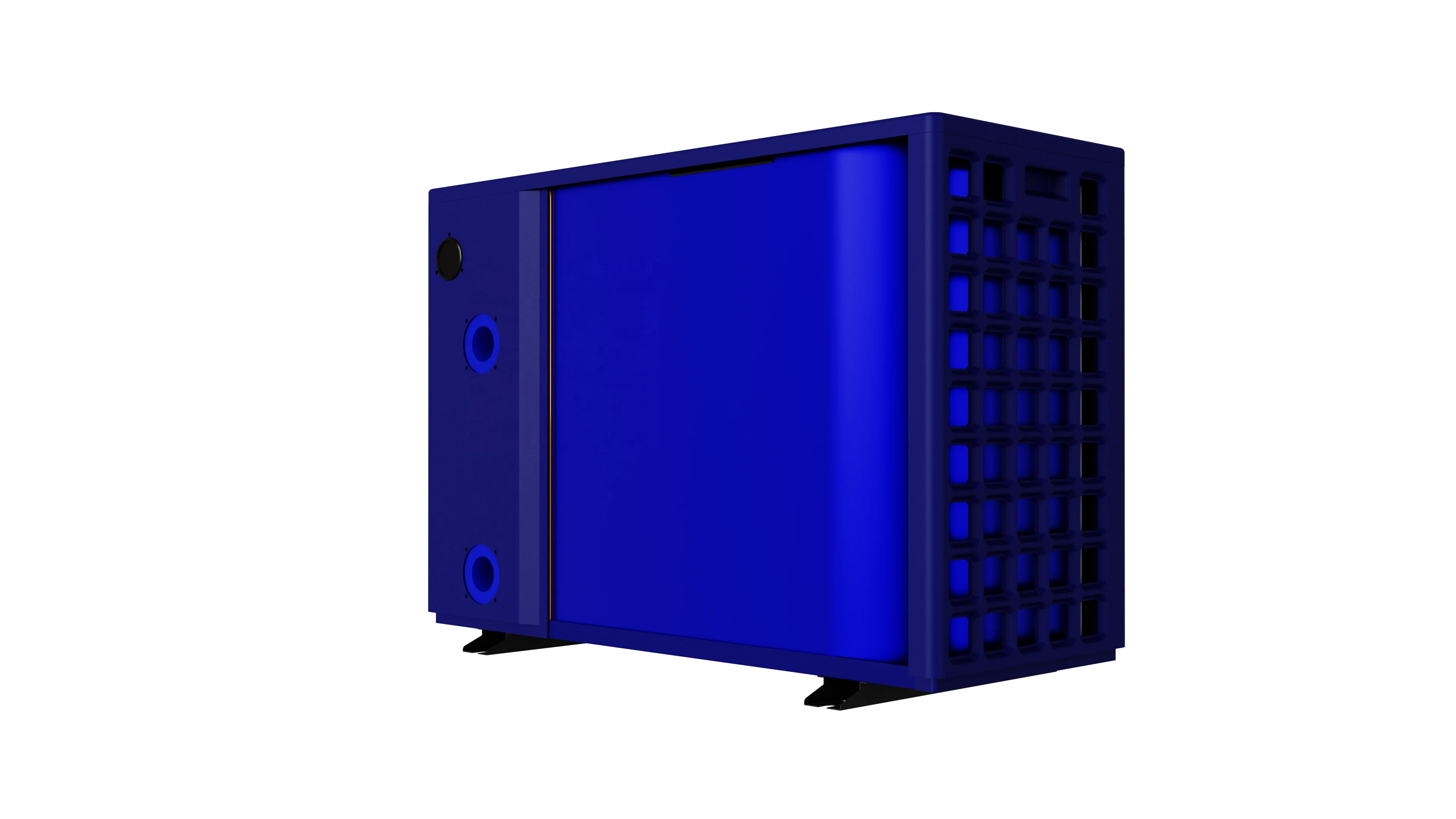 تعمل بالطاقة الشمسية الكهروضوئية R32 9kW مضخة الحرارة العاكس الضوئية محرك المباشر مضخات الحرارة 35m3 ~ 45m3