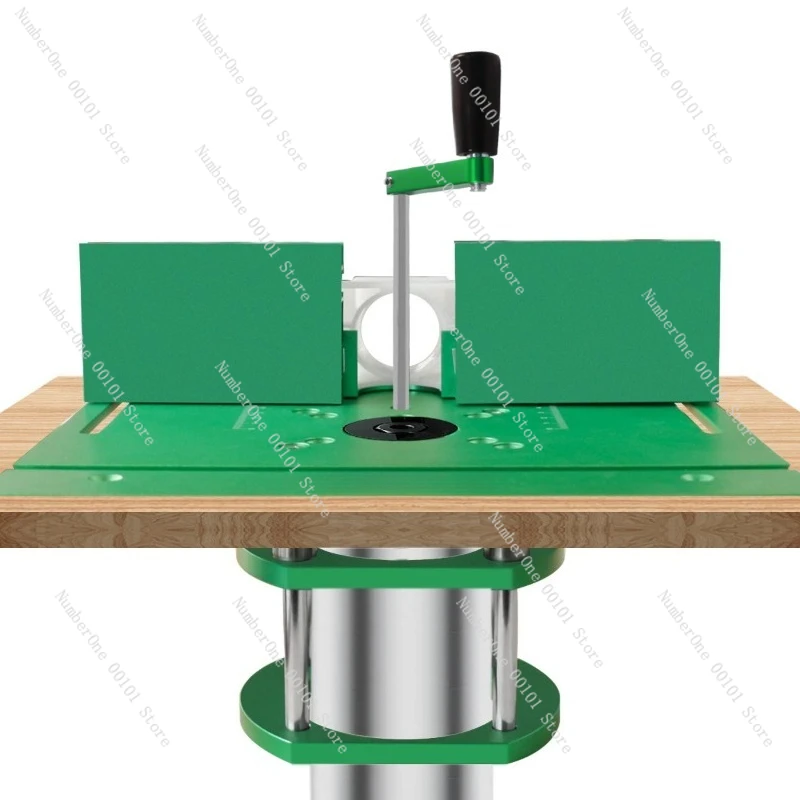 Lifting Base Engraving Machine Inverted Plate Bakelite Milling Aluminum Alloy Inverted Plate Trimming Machine Woodworking Tool