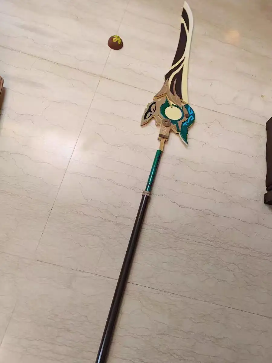 JingYuan Cosplay Luminous Weapons Game Honkai:Star Rail Cosplay Long Knife Props Halloween Christmas Fancy Party Accessories