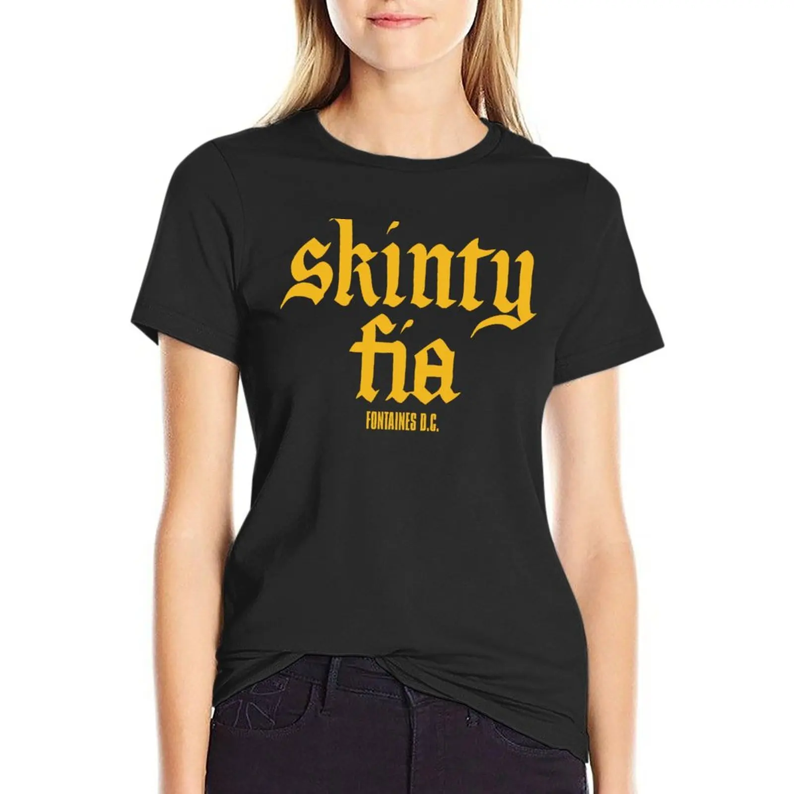 Fontaines DC Merch Skinty Fia T-Shirt vintage t shirt T-shirt Women