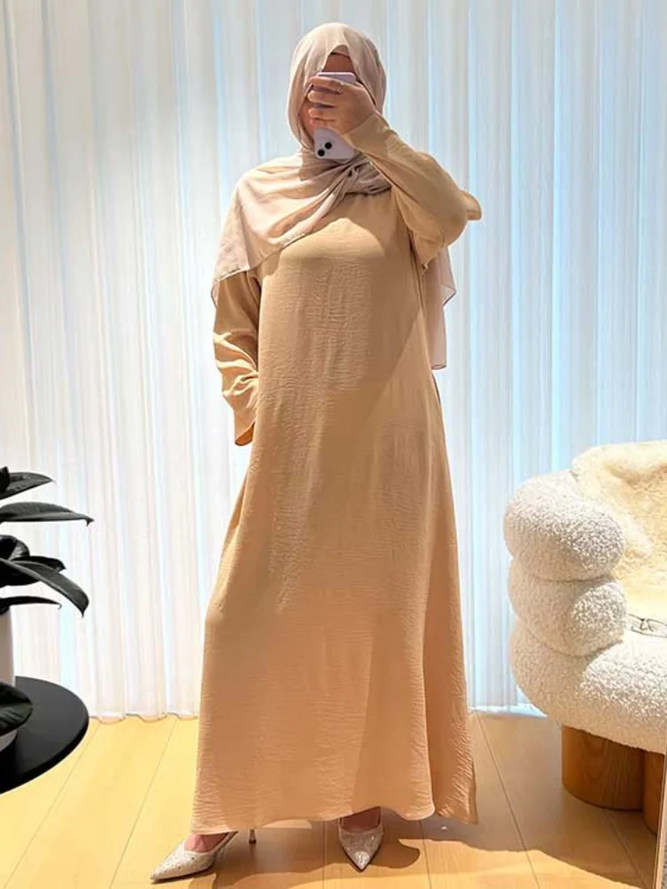 Eid Muslim Abaya for Women Dresses Jalabiya Modest Arab Long Robe Ramadan Morocco Dubai Abayas Kaftan Islam Saudi Vestidos 2024