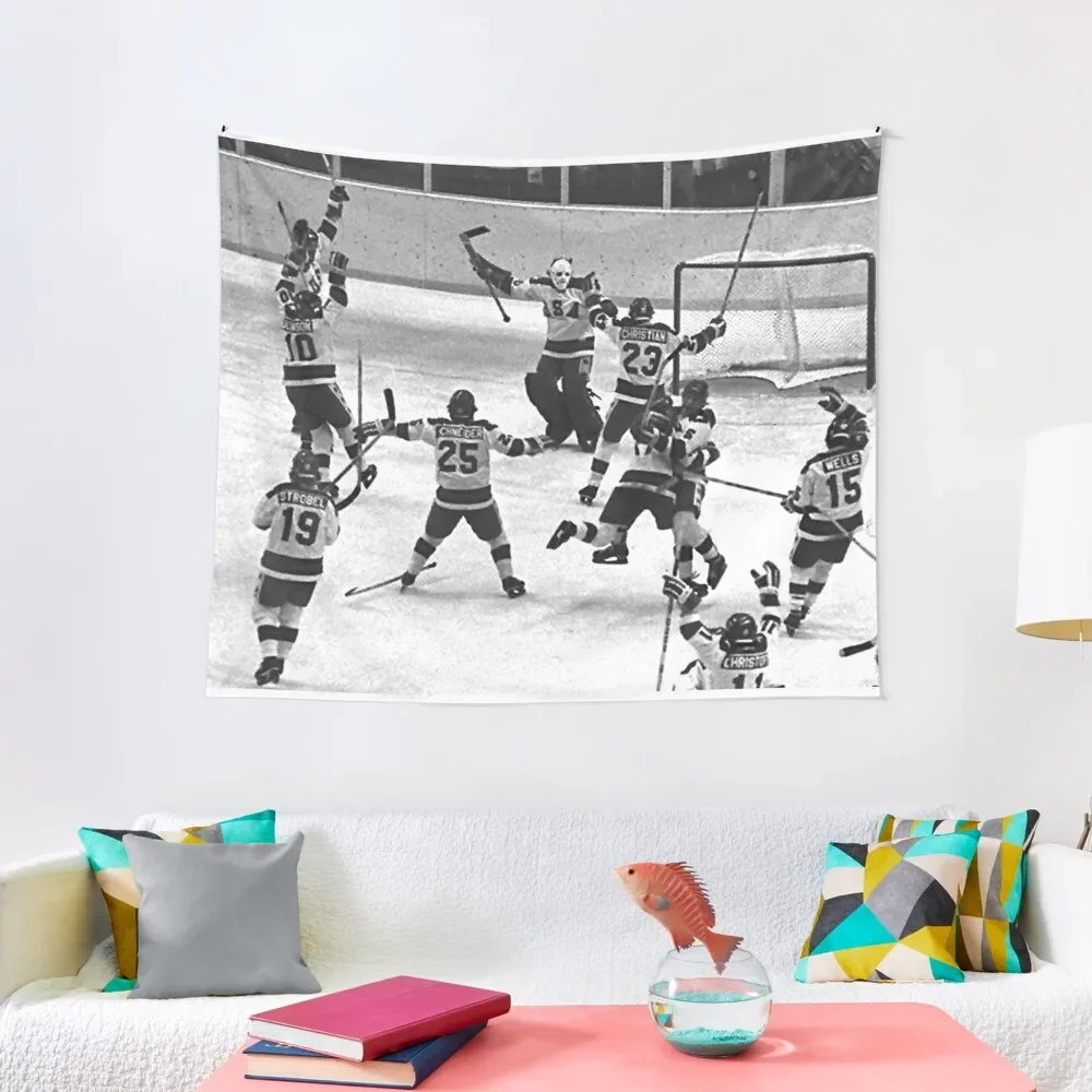 

miracle on ice Tapestry House Decor Bedroom Deco Tapestry