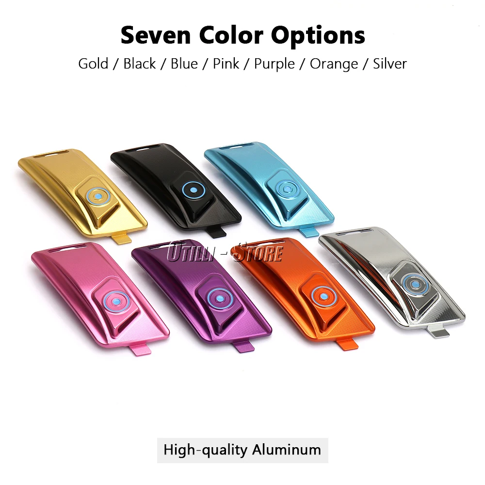 Motorcycle Accessories Aluminum Transmission Trim Cover 7 Color Decorative Cap For Vespa Primavera 125 150 Sprint 150 SPRINT 125