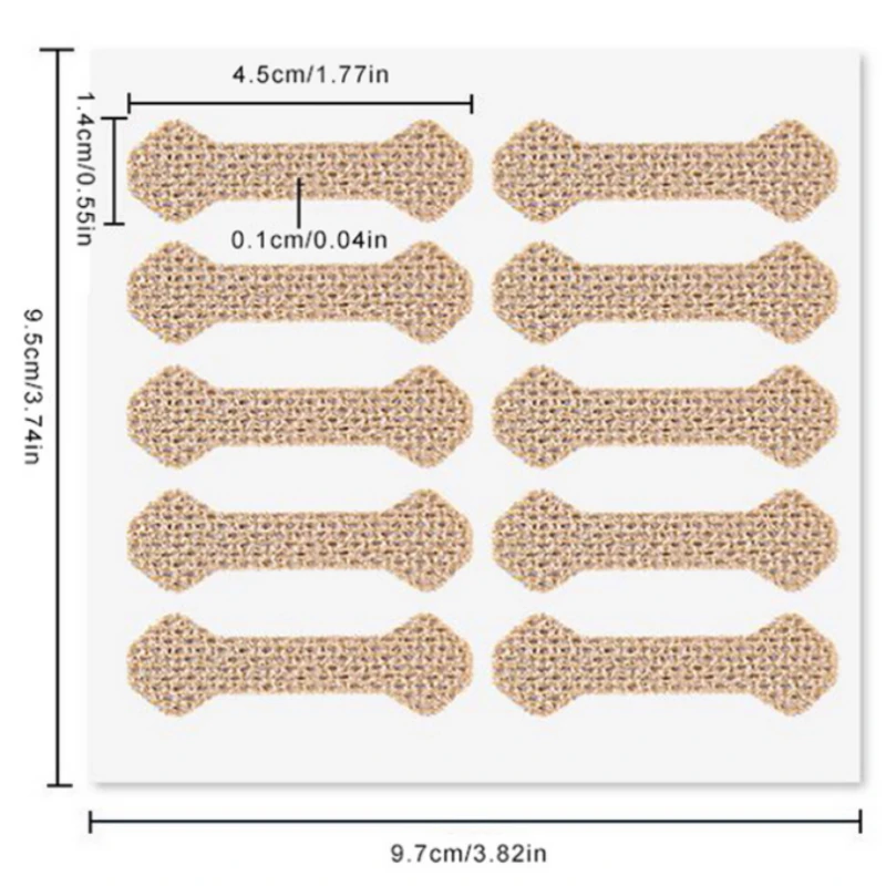 10/30/50/100 Uds pegatinas correctoras de uñas encarnadas parches tratamiento recuperar Corrector paroniquia parches para pies
