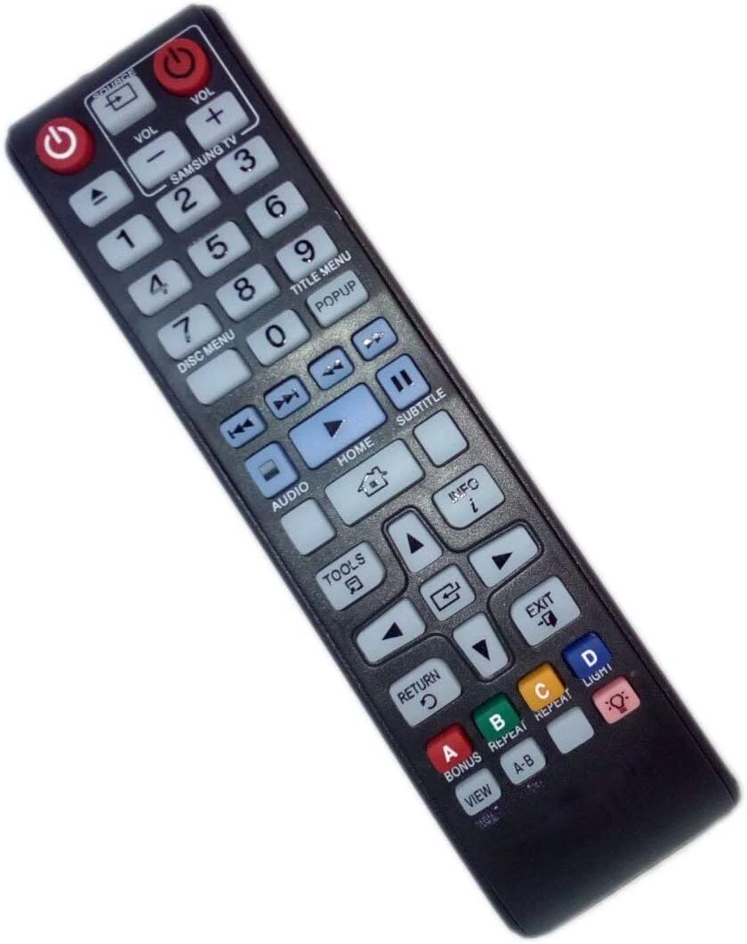 New Remote Control For Samsung BD-J5500 BD-D5100 BD-D5100/ZA BD-D5250C/ZA BD-F5700 BDHM57CZA BD-H6500 BD-H6500/ZA DVD Recorder