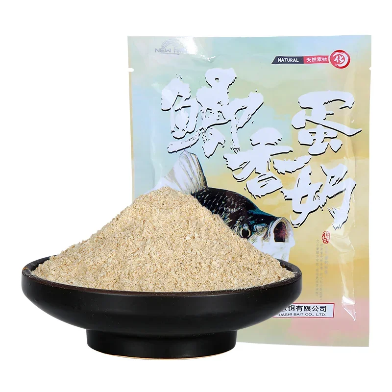 Milk flavored fish bait, wild fishing for crucian carp, casual bait, single opening pull bait