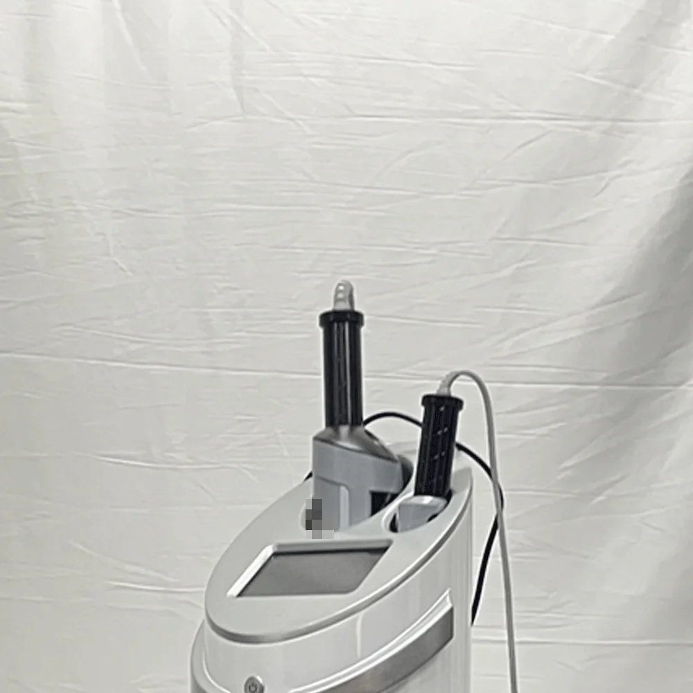 เครื่องนวดกระชับสัดส่วนลดเซลลูไลท์ บรรเทาอาการปวด พร้อมลูกกลิ้งลูกปืนด้านในและมือจับปรับระดับได้ หน้าจอ 7 นิ้ว