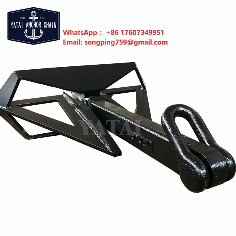 300kg-10000kg Delta Flipper Anchor with CCS/BV Certificate for Boat