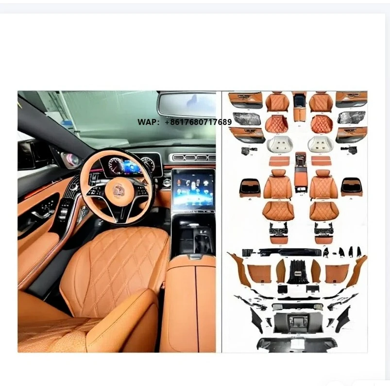 New Customized Interior Upgrade Kit for S-Class W221/W222/W223 (2013-) Luxury LINEX 12-Month Warranty Made China