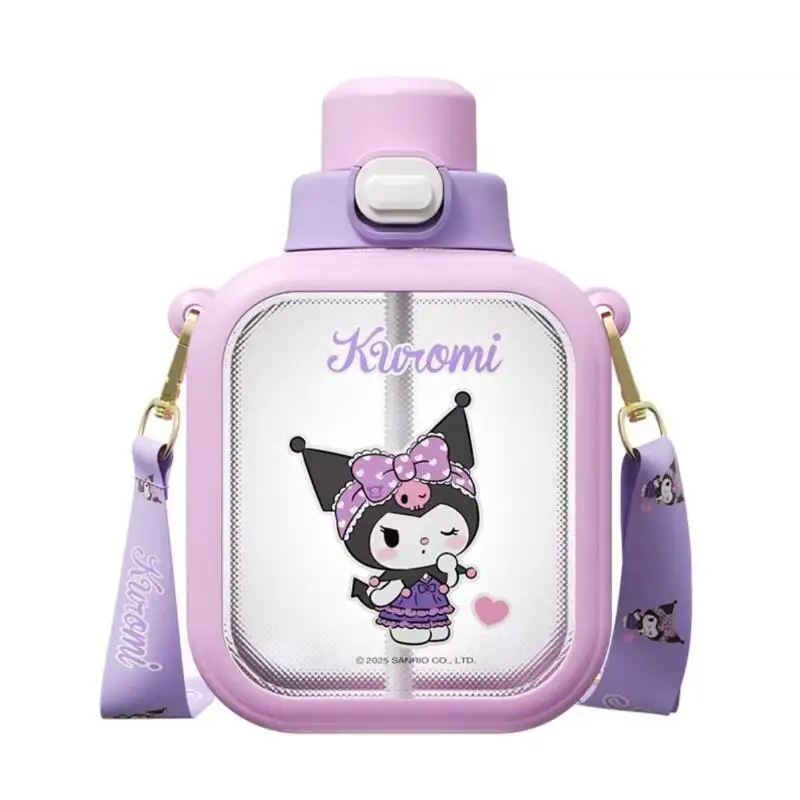 

Sanrio Kuromi My Melody New Model Cold Drink Cup Hot Water Cup Cartoon Outdoors Student Campus Large Capacity Hit Product