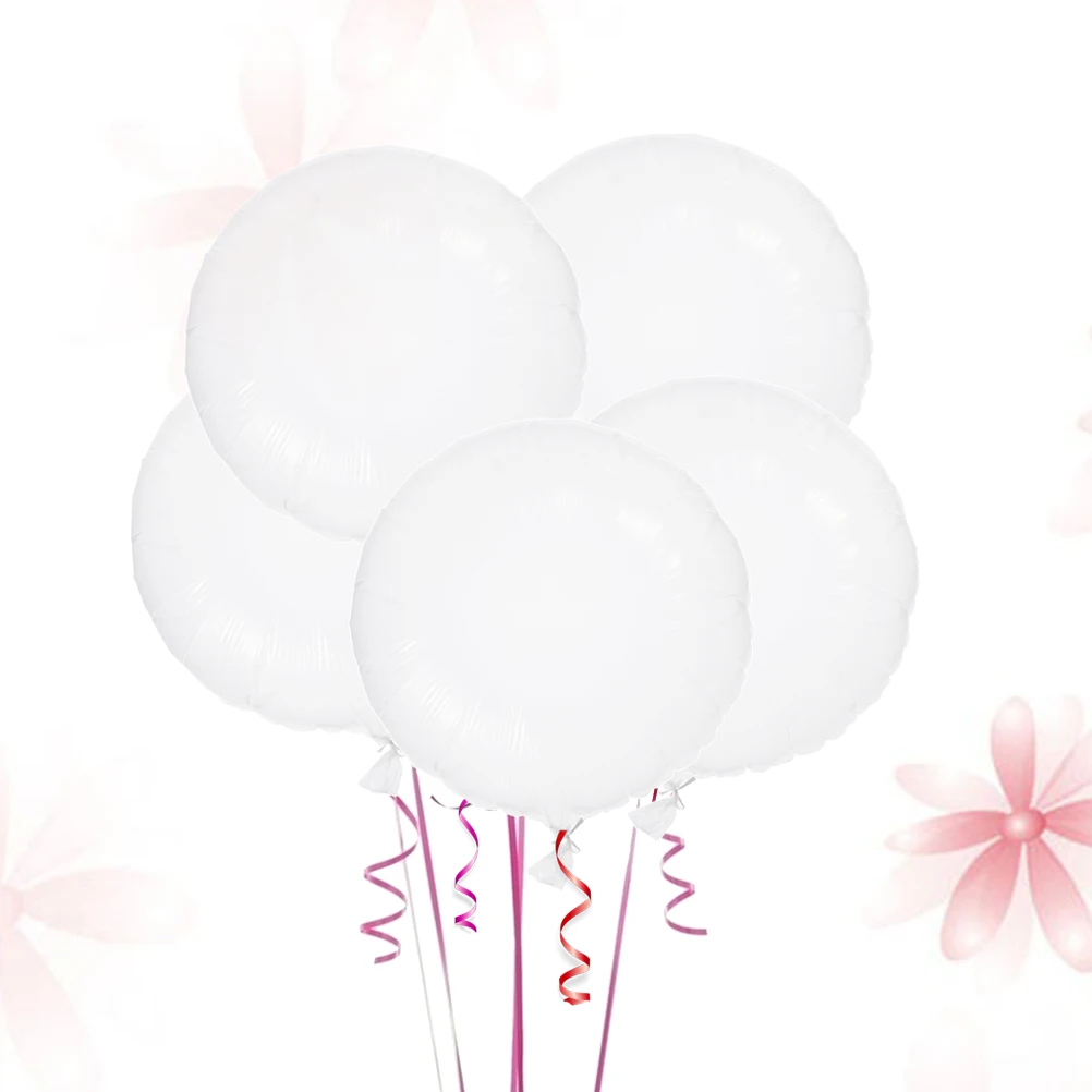 

5 Pcs Clear Confetti Balloons Kit Transparent Ball Decoration Party Wedding Birthday Anniversary Balloon Accessories