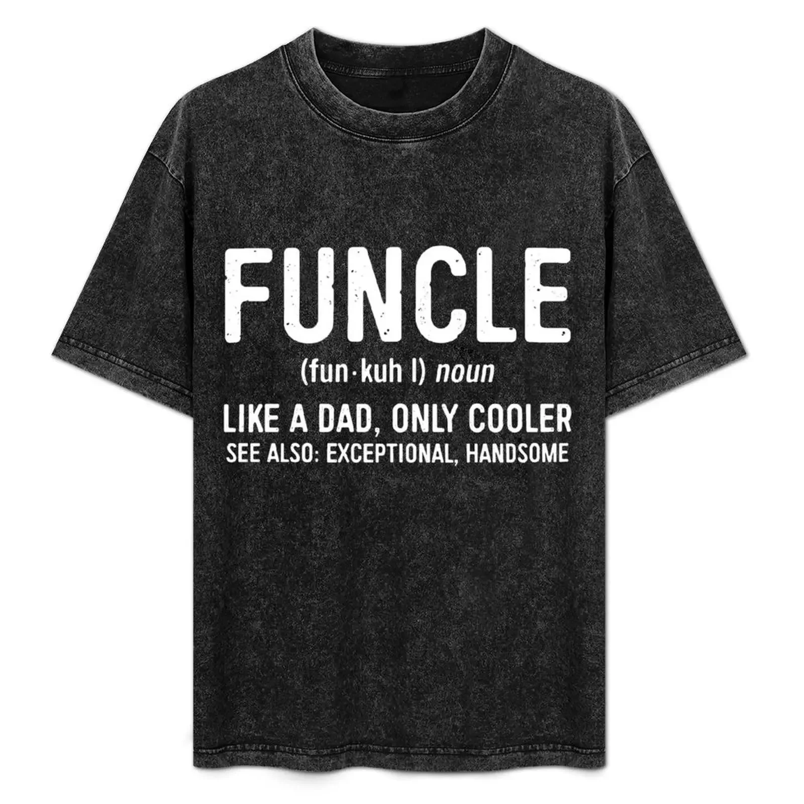 

Funcle Definition T-Shirt Minimalist Graphic Tee Shirt