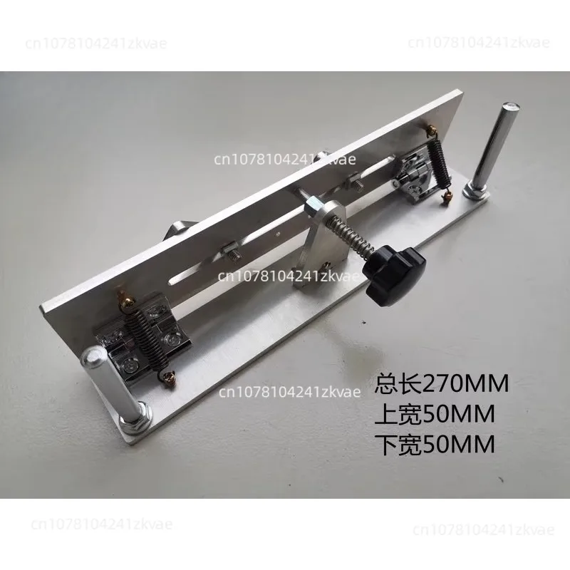 New Sanding Belt Machine with V-Clamp Angle Grinding Holder Handheld Push-Feed Stainless Steel Roughing Multi-Function Tool