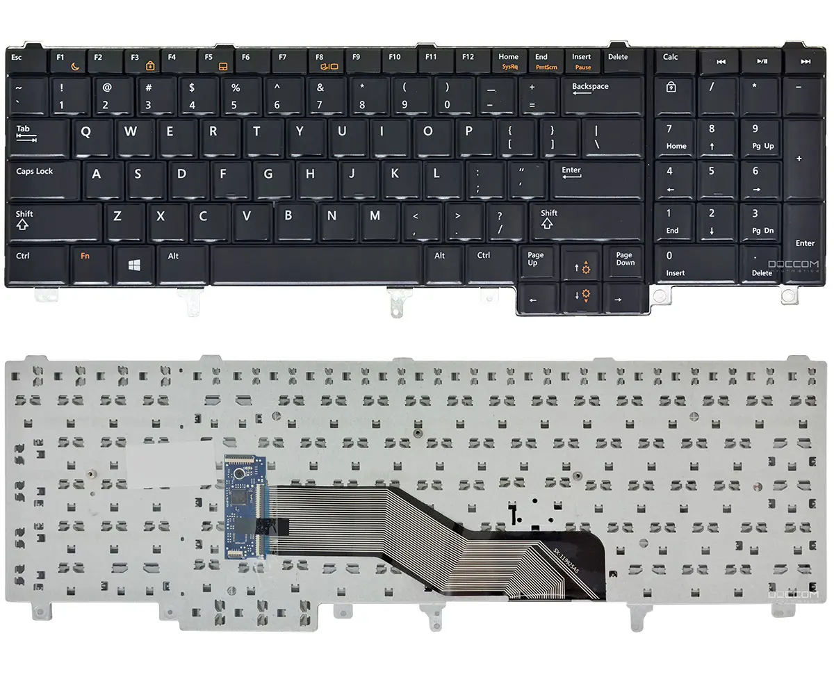 Compatible Keyboard Notebook Dell Latitude E6520 E6530 E5520 E6540 Precision M2800 M4600 M6600 M6700 M4800 M6800 M4700