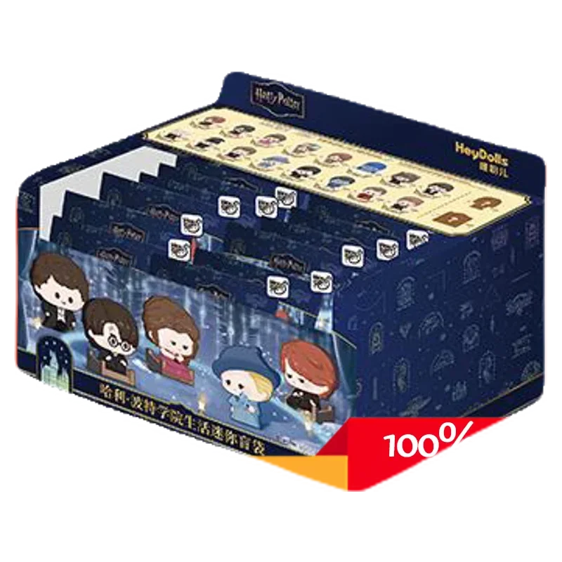

Hey Dolls Harry Potter House Life Mini Blind Bag Full Box Authentic Collectible Pvc Toy Gift For Potterhead Book Movie Fans