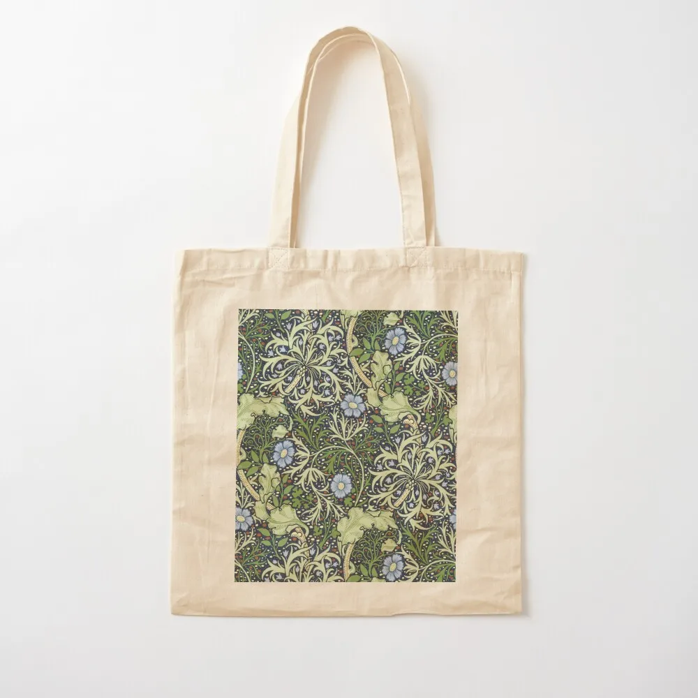 Seaweed by John Henry Dearle for William Morris Tote Bag Canvas bag luxury women supermarket folding bag