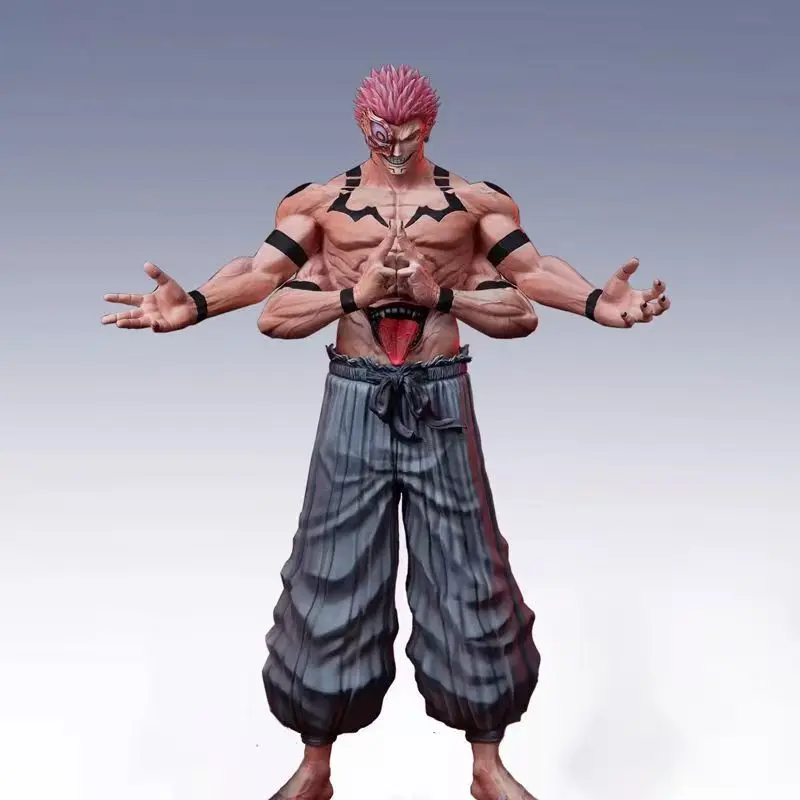 

Original intention Ryomen Sukuna Curse King Sorcery 11.41Inch/29cm can be move pvc Favorites anime Table setup hot Toys Gifts