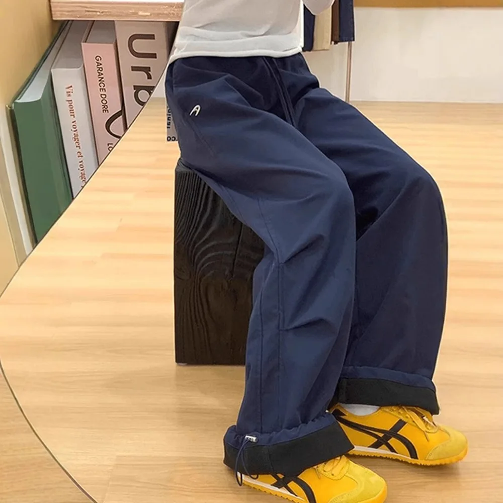 

Navy Blue Waterproof and Velvet Assault Pants for Men Autumn and Winter American Paratrooper Workwear Pants Outdoor Hiking