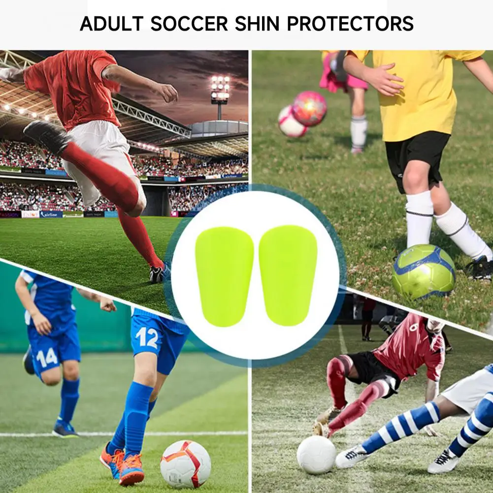 1 Pair Mini Soccer Shin Guards Anti-Slip Kids Teens Adults Soccer Miniature Shin Pads Protectors Football Legwarmer