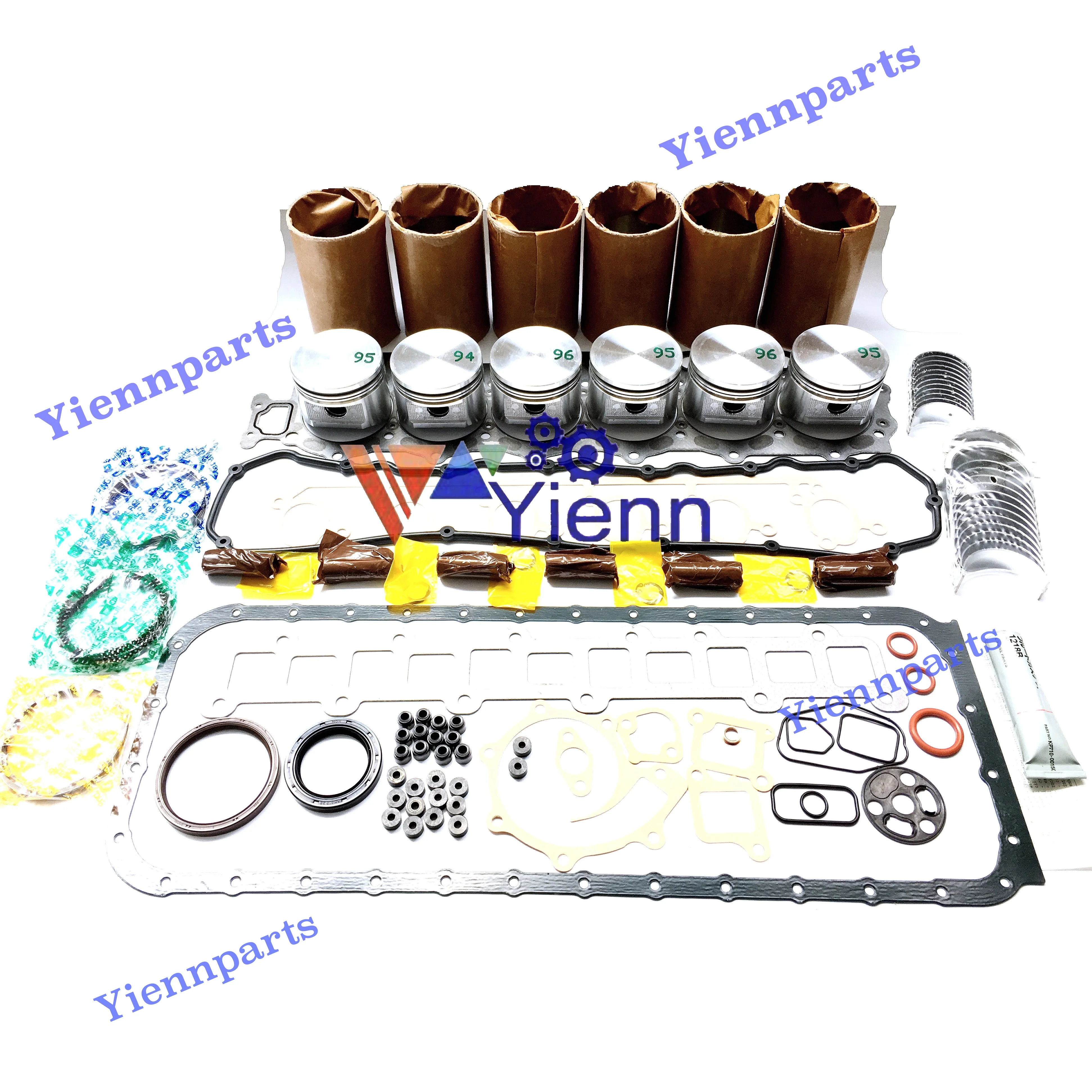 

For NISSAN TB45 Overhaul Rebuild Kit Fit KOMATSU FG50-10 FG50A-10 FG60-7 TB45-191-A Engine Engine Repair Parts
