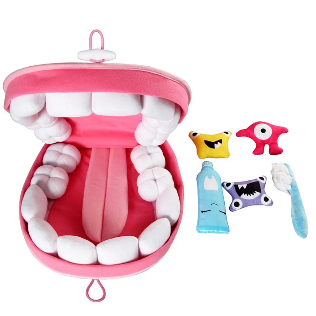 

Набор детских игрушек: плюшевые игрушки для развития речи, Монтессори, ролевые игры для обучения