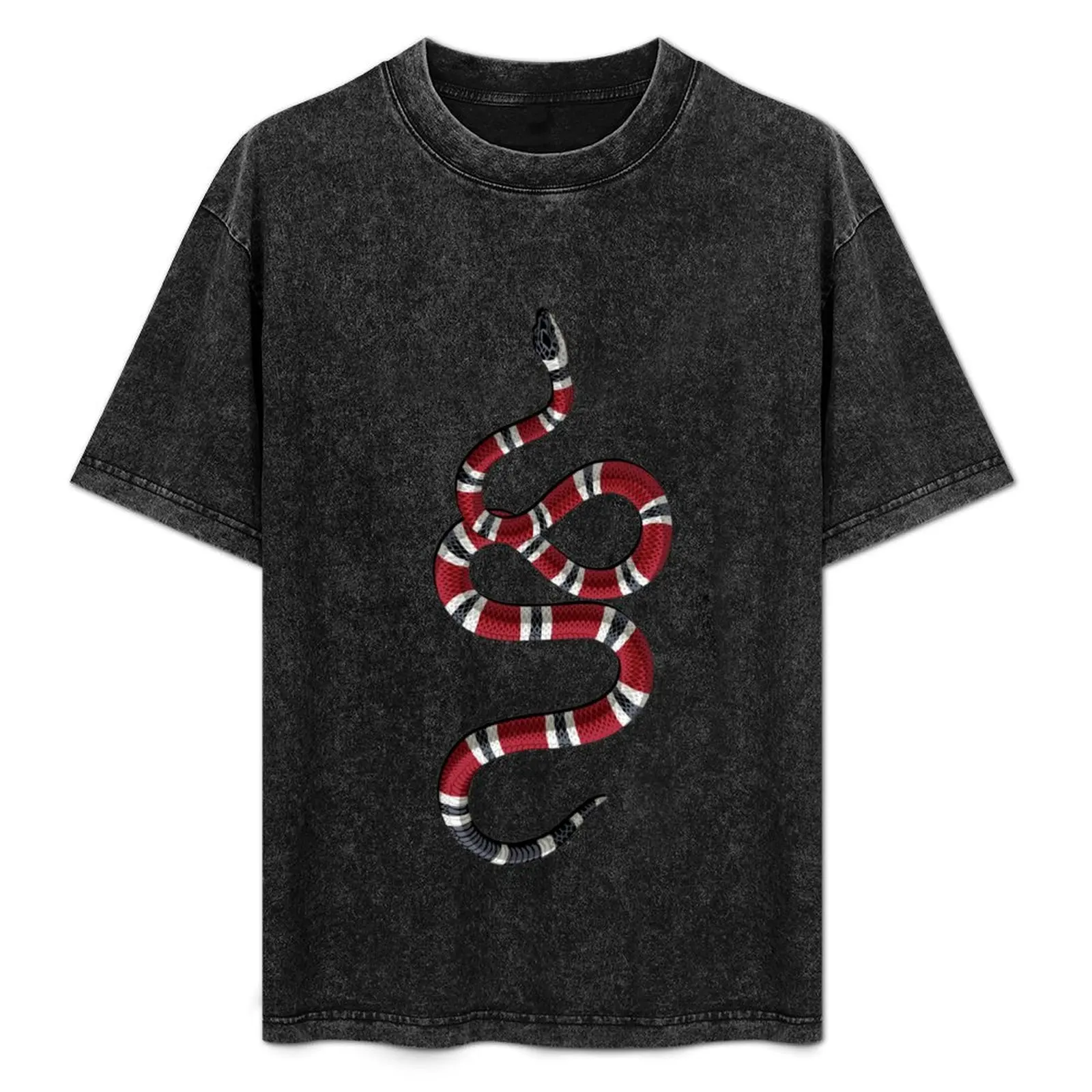 

snake T-Shirt Classic Print Short Sleeve Shirt