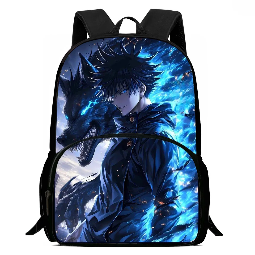 Kids Backpacks Jujutsu Kaisen Boys and Girls Student Birthday Gift Child School Bags Large Capacity Camping Durable Rucksack