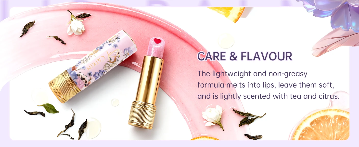 CATKIN Whiffle Dance Getönter Lippenbalsam Fester Lipgloss Feuchtigkeitsspendender Wasseriger Farbiger Jelly Love Langanhaltend – Detail 5