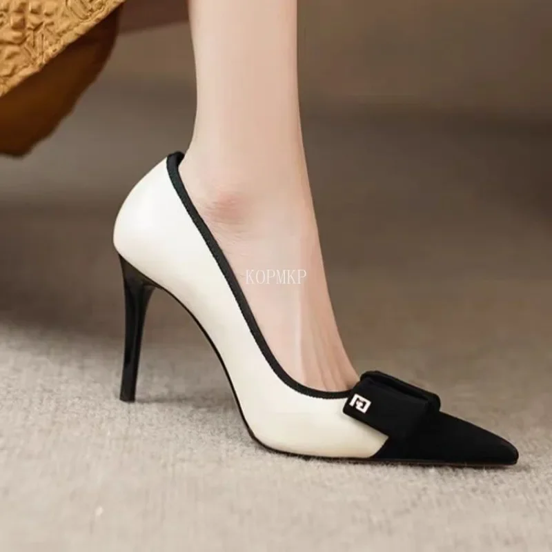 Elegance Women High Heels Pumps Wedding Bridal Stiletto Heels Lady Scarpins Office Party Shoes Women Pumps Heels Women Zapatos