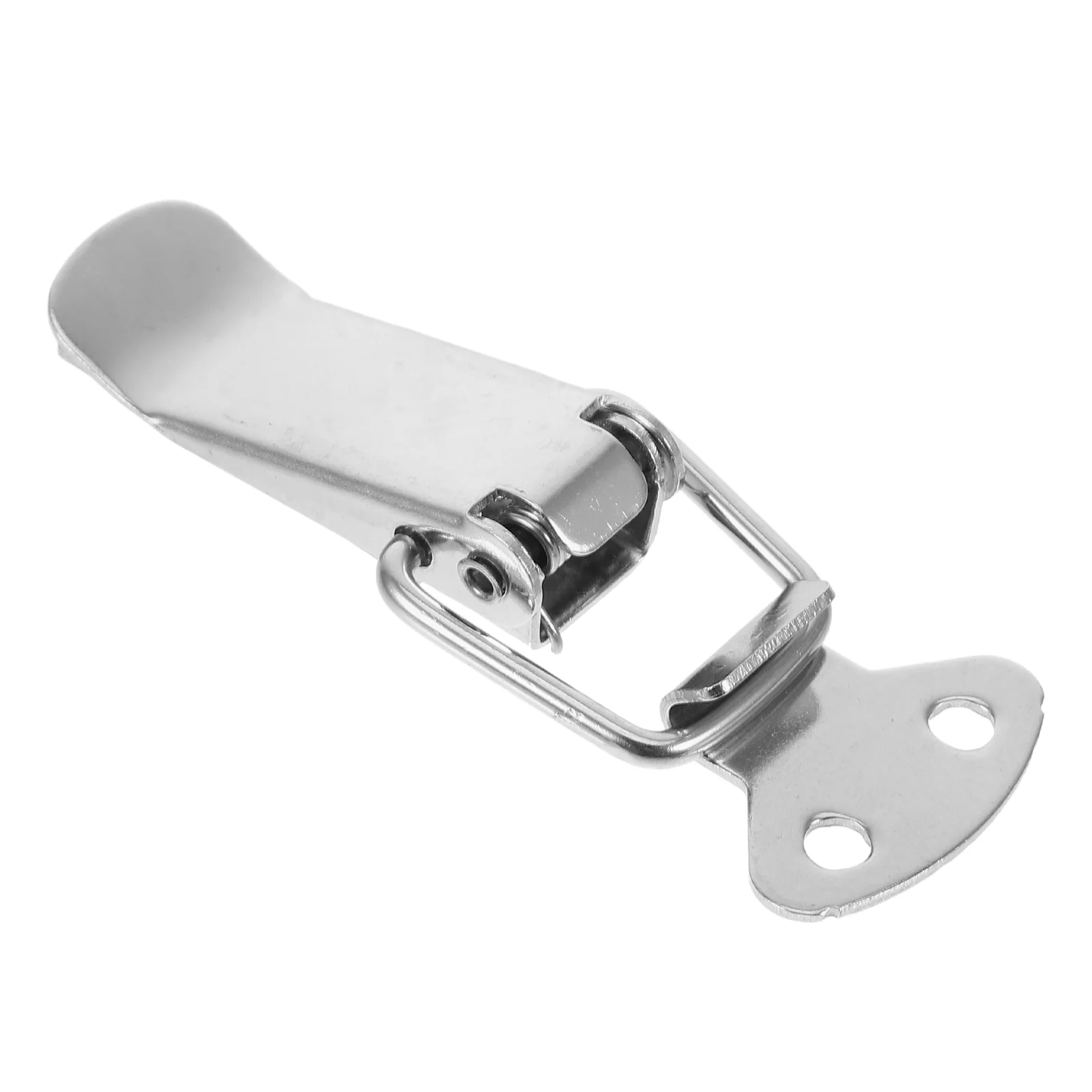 

Stainless Steel Luggage Buckle Spring Loaded Toggle Latch Clasp 201 Toolbox Chest Clamp Prevents Accidental