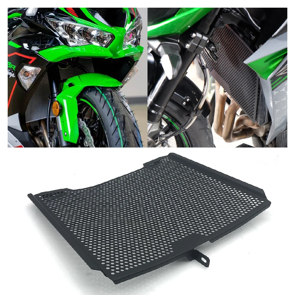 

Fit for Kawasaki ZX6R Ninja 636 ZX-6R ABS 2020 2021 2022 2023 2024 Motorcycle Radiator Guard Front Cooler Grille Protector Cover