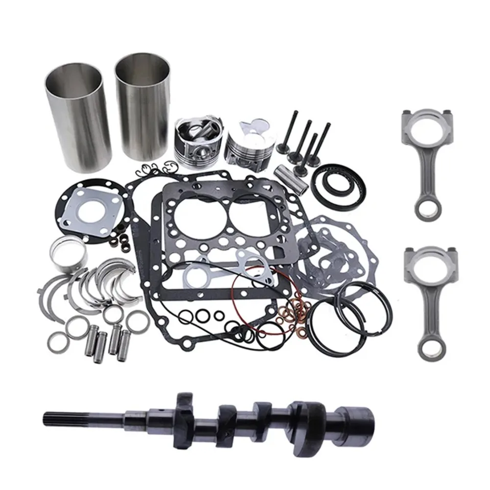 

Overhaul Rebuild Kit & Crankshaft & Connecting Rod for Kubota Engine Z602