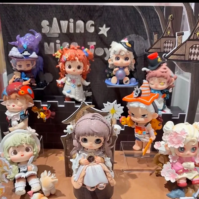 Heyone Saving Miss Joy Series Blind Box Śliczne Figurki Akcji Anime Ozdoby Zabawki Lalki Dekoracje na Biurko do Domu Kolekcjonerskie Prezenty