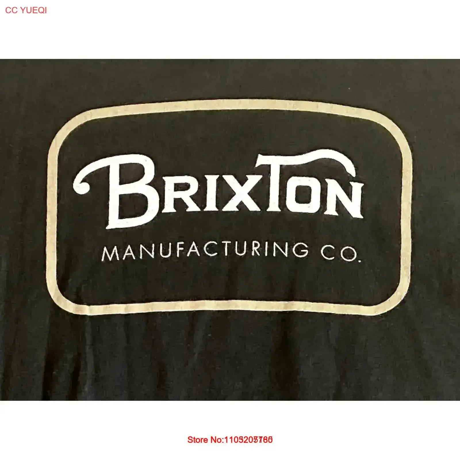 Brixton T Shirt Skate Skater Streetwear Mens Medium vintage Washed Soft designer clothes Casual Versatile graphic vintage