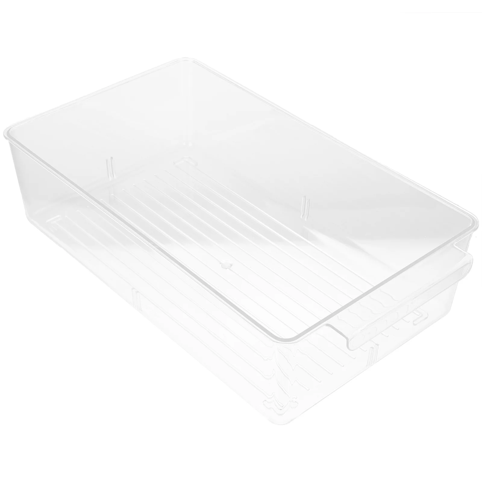 

1Pcs Transparent Refrigerator Storage Case Vegetable Fruit Box Plastic Food Fridge Organizer Fresh-Keeping Storage Container