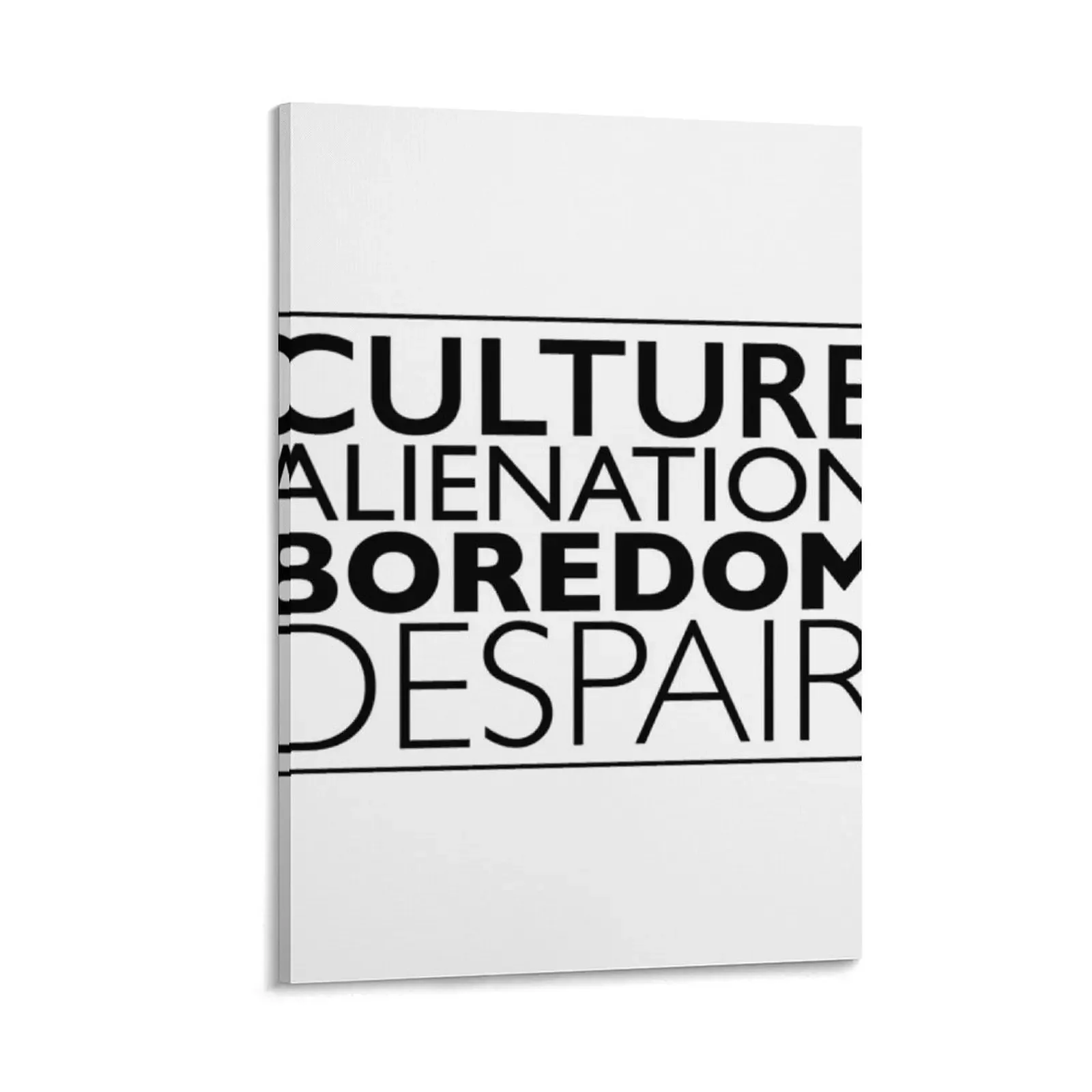 

Culture Alienation Boredom Despair Canvas Painting painting bedrooms decorations Home decoration