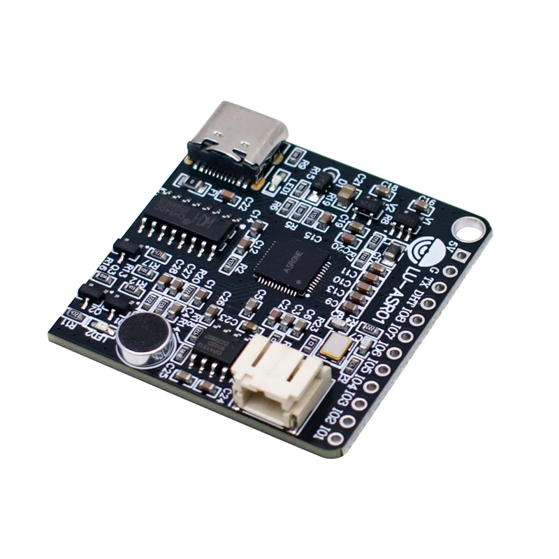 LU-ASR01 Offline Speech Recognition Module 200 Custom Voice Entries 5m Long-distance Wake-up Type-C Burning For Voice Projects