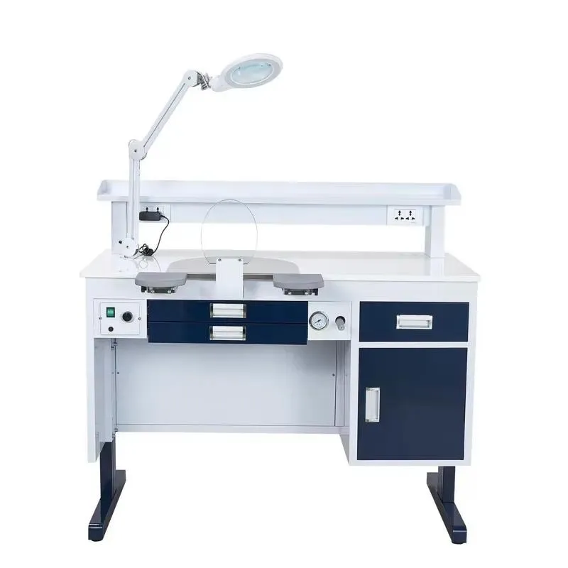 for Dental Education Desk Laboratory Assistant Furniture Technician Workbench Steel Table Workstation Workbench