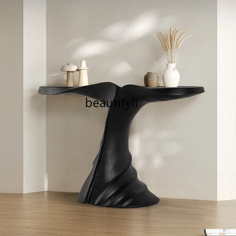 07ประตู-ประตูไม้คอนโซลตารางคุณภาพสูงDesigner Aisle Wallตกแต่งArtคอนโซลเฟอร์นิเจอร์