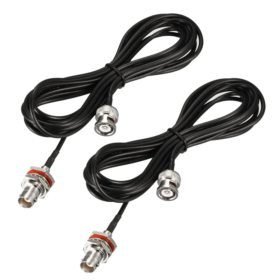 

2pcs 10Feet RG174 BNC Male to Female Coaxial Jumper Cable 50 ohm Double-head Video Cable for Video Signals CCTV Camera