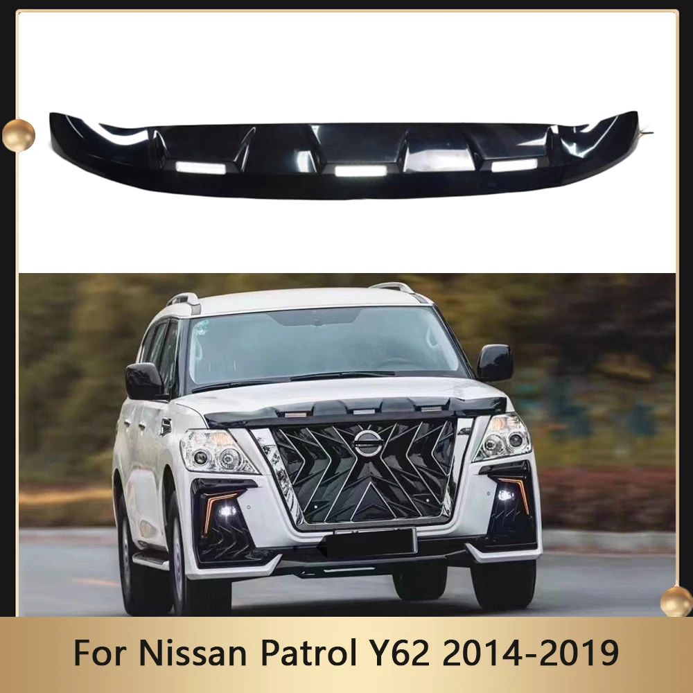 

For Nissan Patrol Y62 2014-2019 Car Roof Led Light Bar Brake Light Led Sandstone Block With Turn Signal Light Decorative Strip