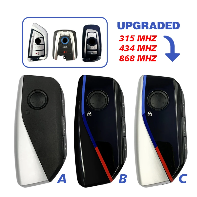 

For New BMW CAS4 FEM/DBC Smart Key Program Version4 Button 315 /433 /868 MHZ 49 Chip CN006109