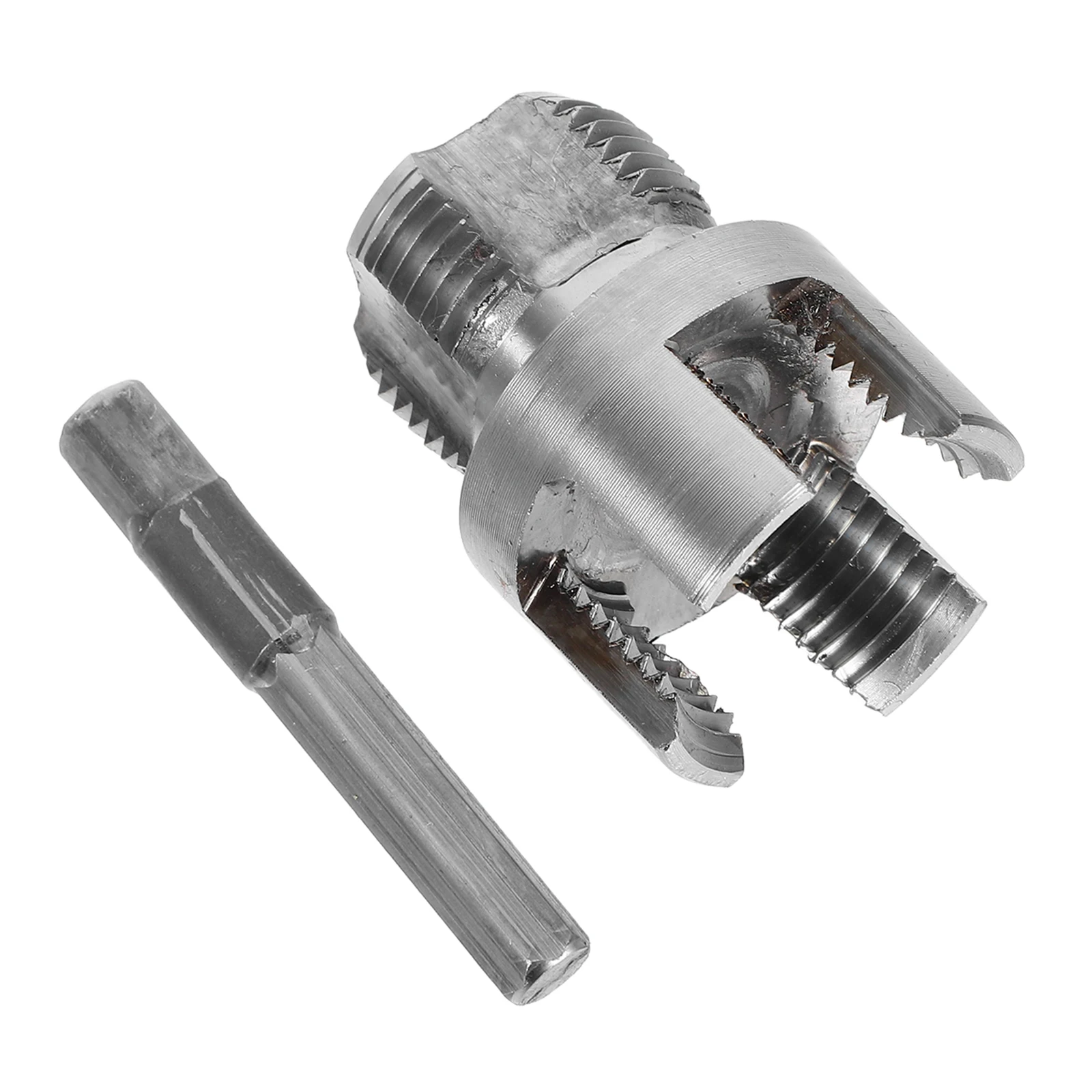 

Water Pipe Threading Tool Heavy Duty Electric Drill Attachment 3/4'' Ppr Pvc Metal Pipes Internal External Thread Cutter