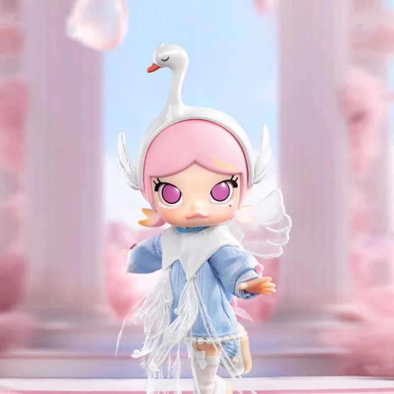 

13cm Molly Metamorphose Into White Swan Series Model Doll Action Figure Desktop Decoration Dolls Model Toys Children'S Gifts