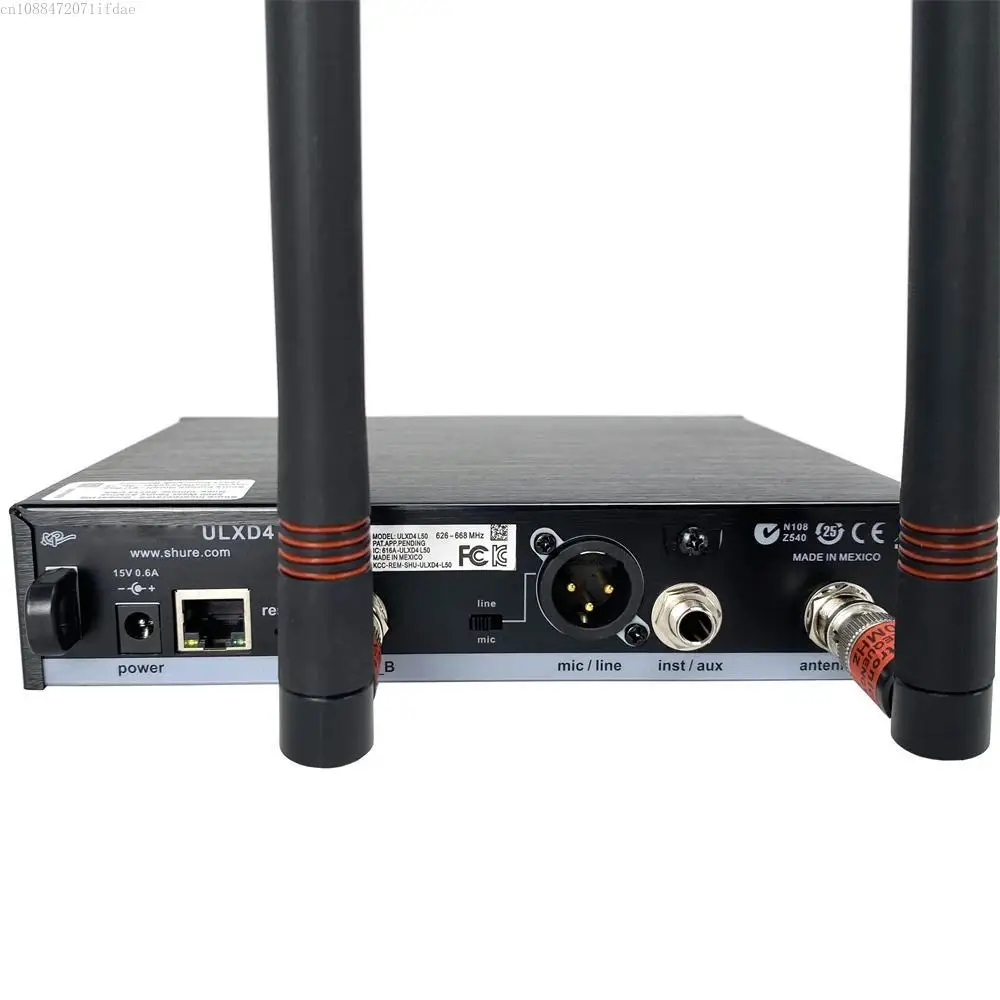 

ULXD4 Wireless Microphone System Headset Professional Audio Equipment
