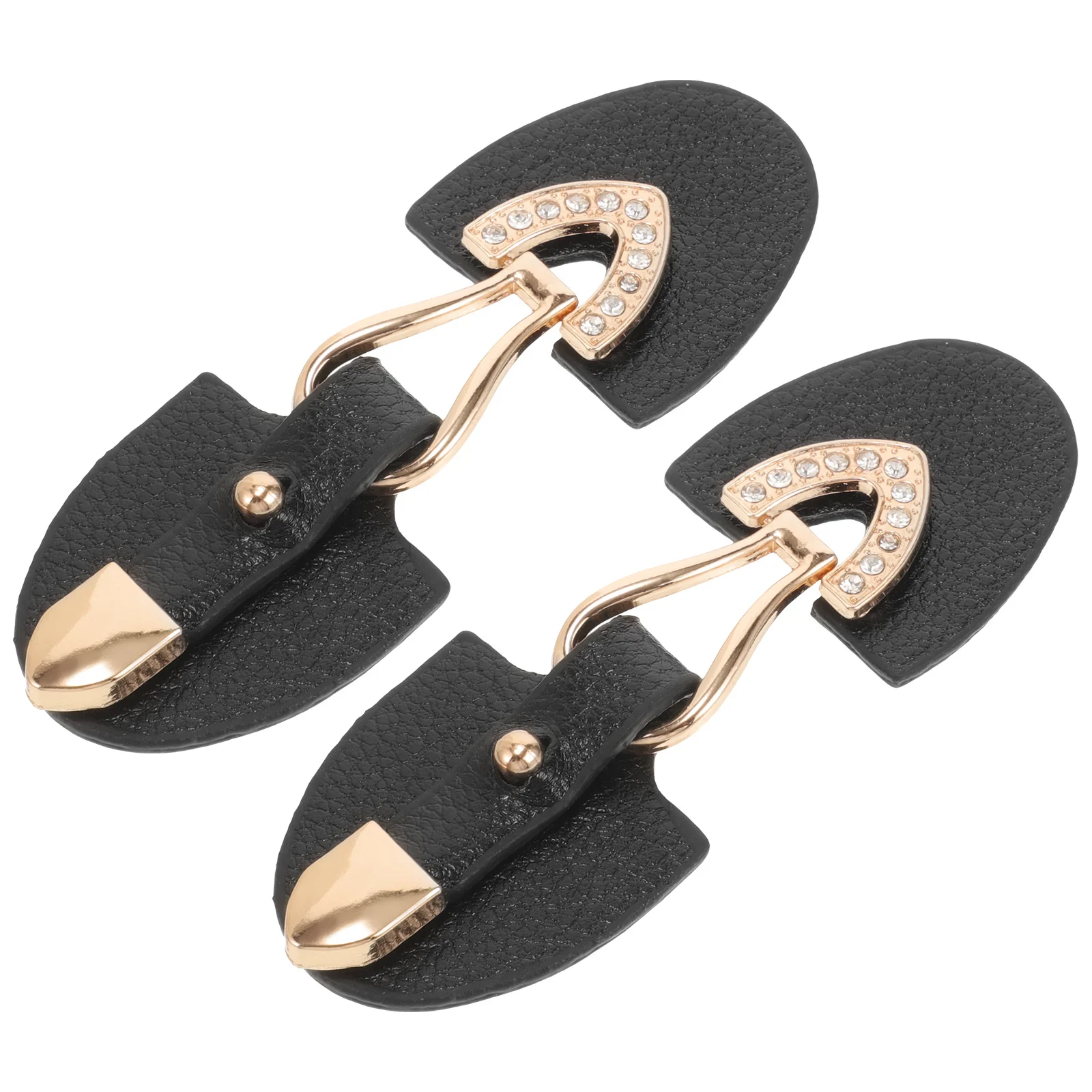 1 زوج مشبك معدني أنيق ملحق سترة واقية سترة معطف تبديل المشابك DIY بها بنفسك أزرار الملابس الزي الزخرفية