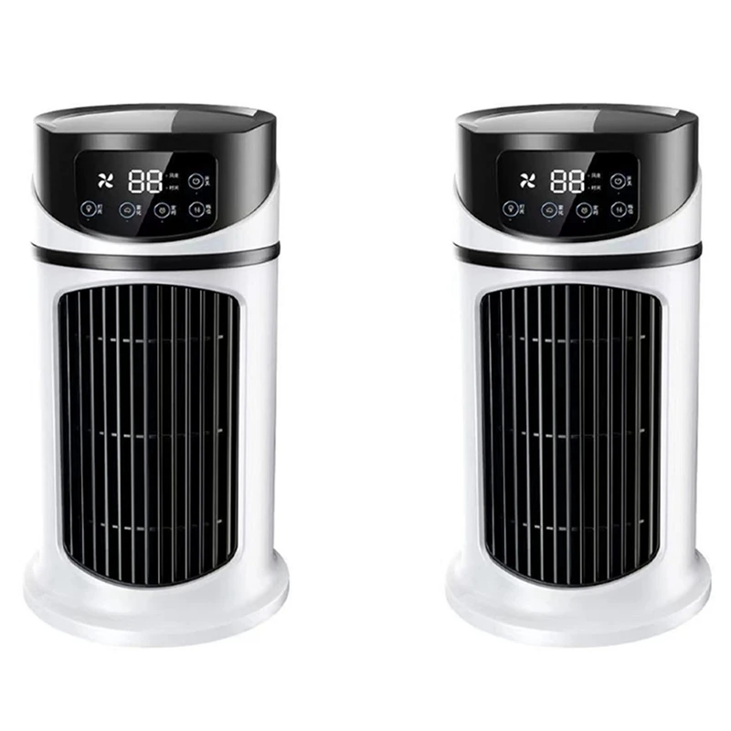 

2X Portable Air Conditioner Air Cooler Fan Water Cooling Fan Air Conditioning Fan For Office Air Conditioner Portable