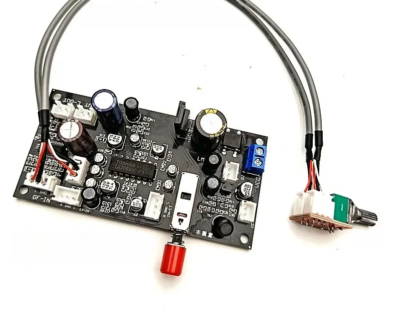 TA7668 Audio Preamplifier Board Stereo Tape Head Amplifier Unit For Vintage Desktop Recorder And Playback Movement view 5