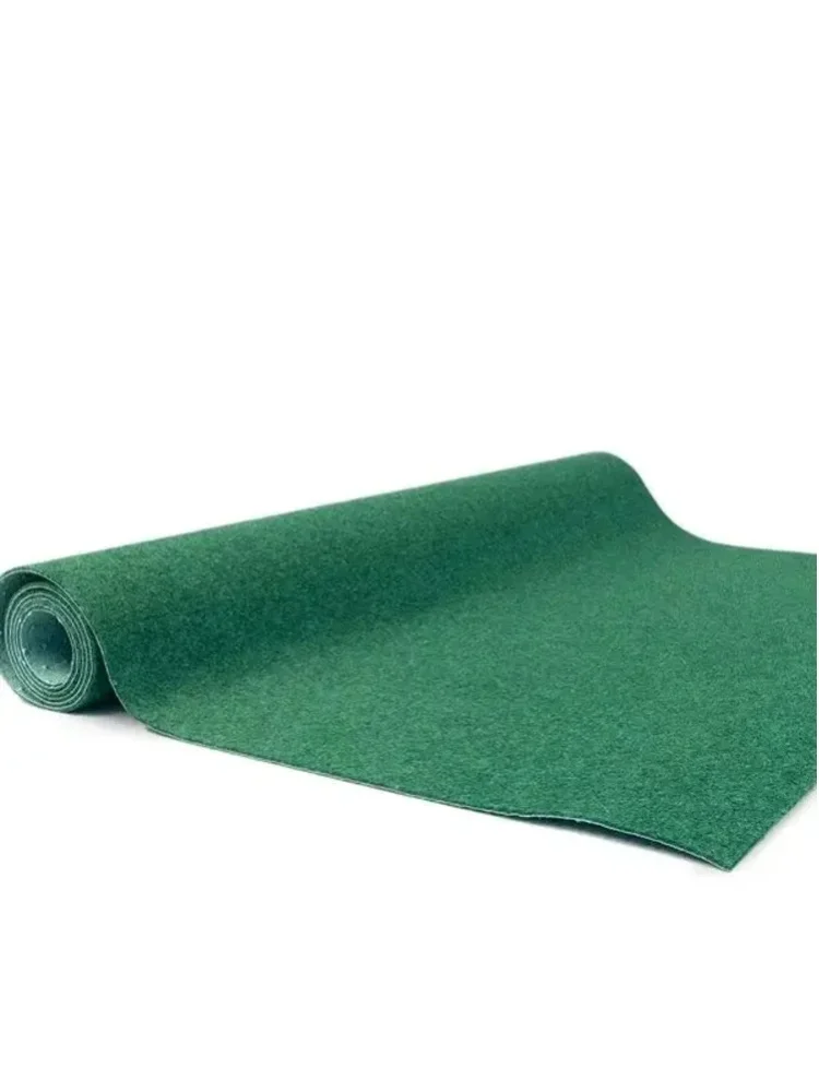 Kunstrasen Teppich Grün Outdoor Rasenteppich Balkon Terrasse Garten Teppich Wetterfest UV-beständig Rutschfeste Drainage-Noppen Pflegeleicht In mehreren Farben und Größen erhältlich Bodenbelag –