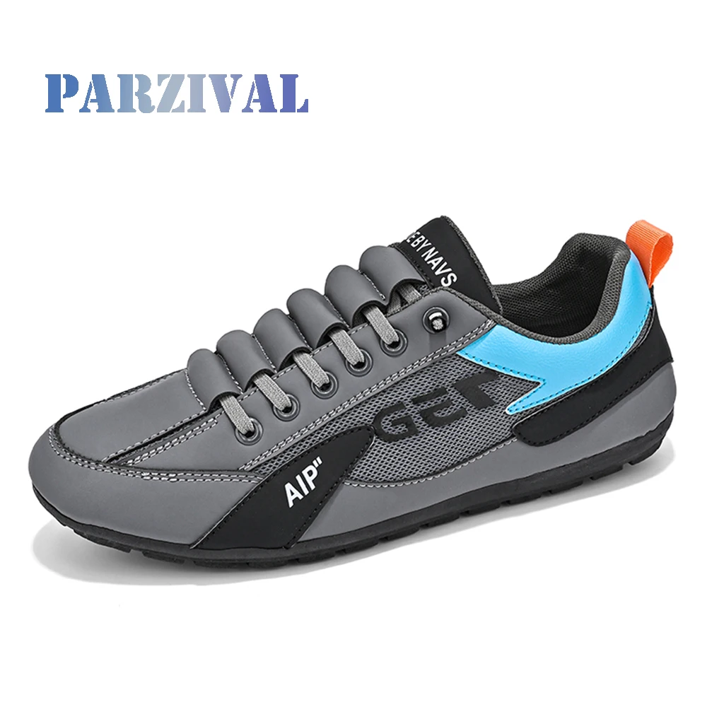 

PARZIVAL Men Casual Shoes Fashion Men Sneakers Breathable Loafers Moccasins Boat Shoes Forrest Gump Sneakers Zapatillas Hombre